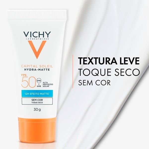 Protetor Solar Facial Vichy Hydra-matte FPS50