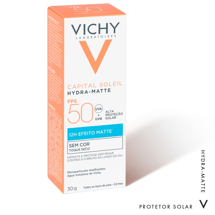 Protetor Solar Facial Vichy Hydra-matte FPS50
