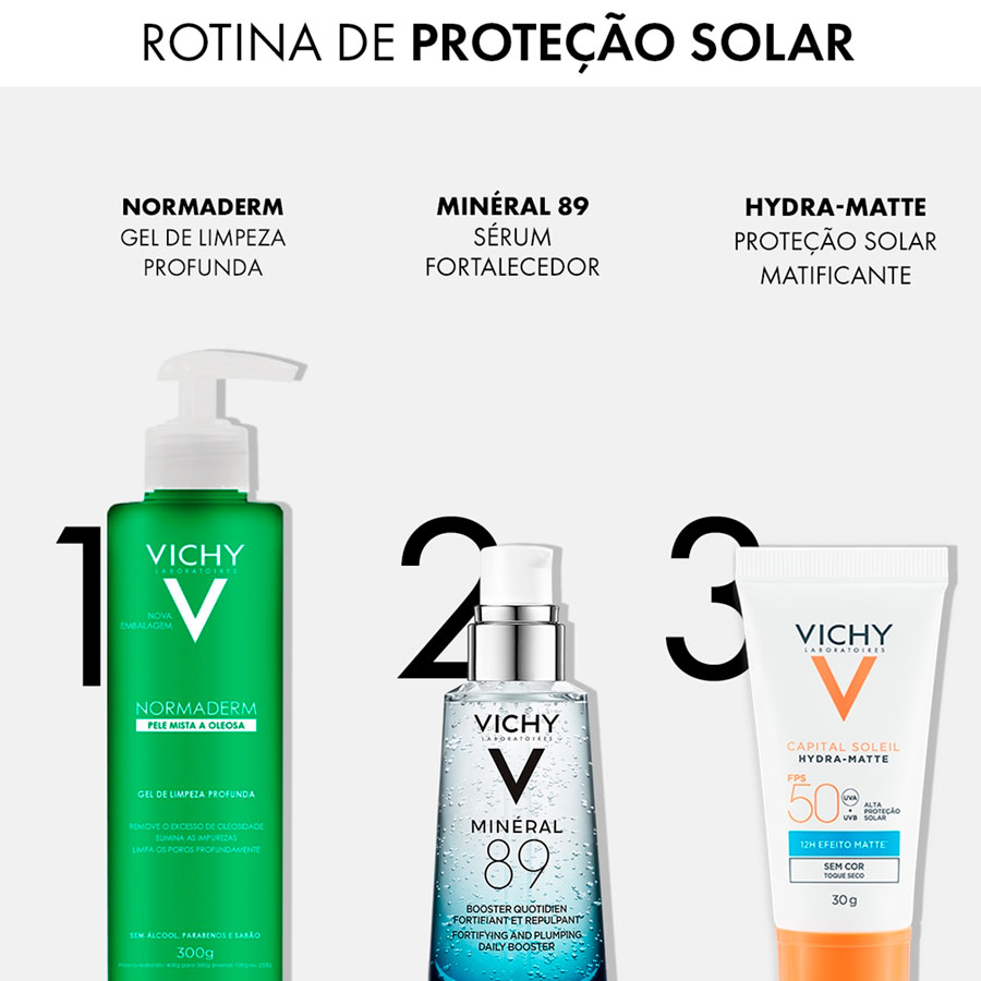 Protetor Solar Facial Vichy Hydra-matte FPS50