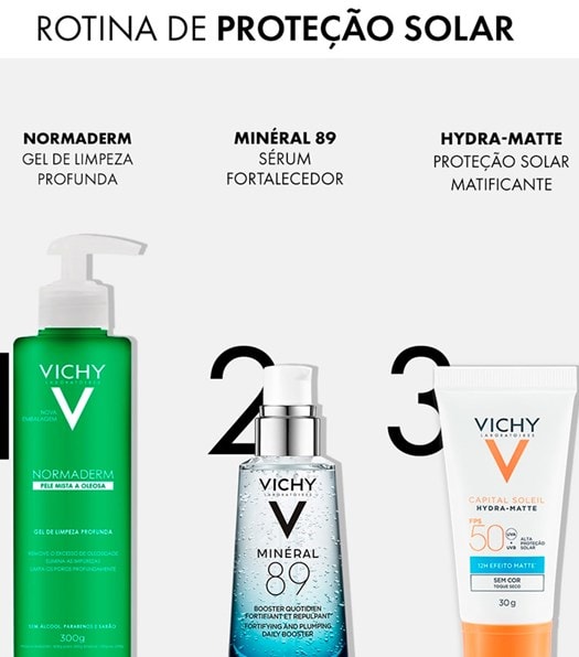 Protetor Solar Facial Vichy Hydra-matte FPS50
