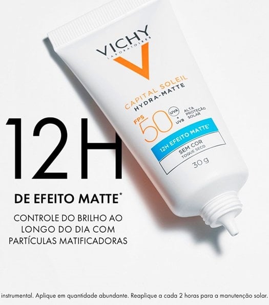 Protetor Solar Facial Vichy Hydra-matte FPS50