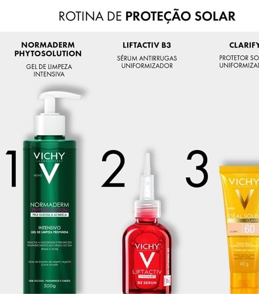 Protetor Solar Facial Vichy Ideal Soleil Clarify FPS60 - 40g