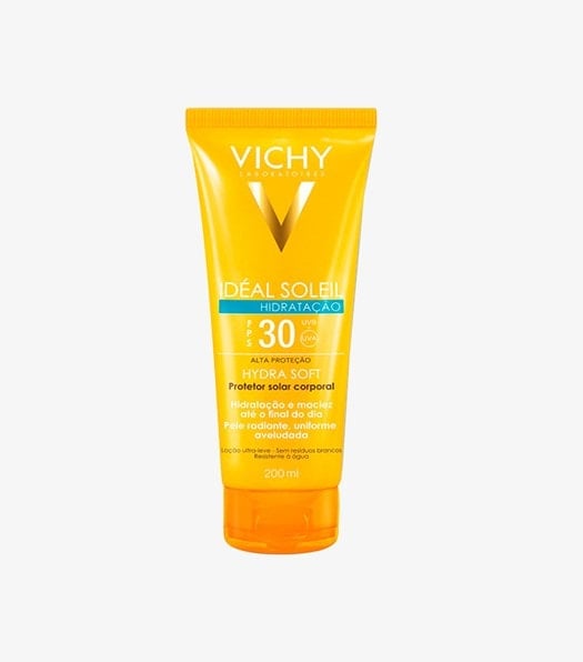 Protetor Solar Corporal Vichy Ideal Soleil Hydrasoft FPS30 - 200ml