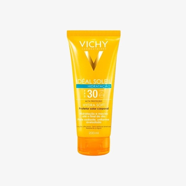 Protetor Solar Corporal Vichy Ideal Soleil Hydrasoft FPS30 - 200ml
